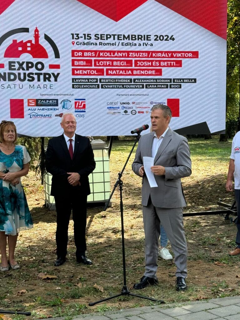 Președintele UNPR – Ioan Lucian , a participat la cea de a IV- a ediție a Expo Industry Satu Mare