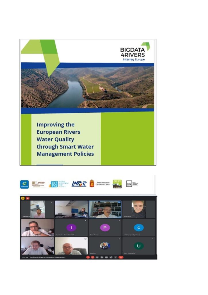 Finalizarea fazei a doua a proiectului Big Data 4Rivers
