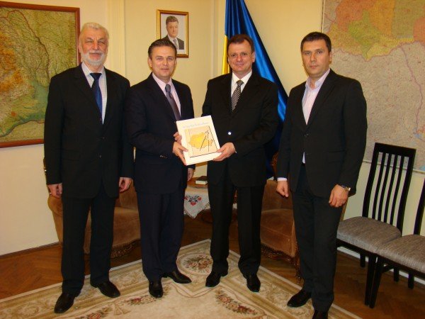 Delegaţia UNPR la ambasadele Ucrainei, Germaniei si Ungariei