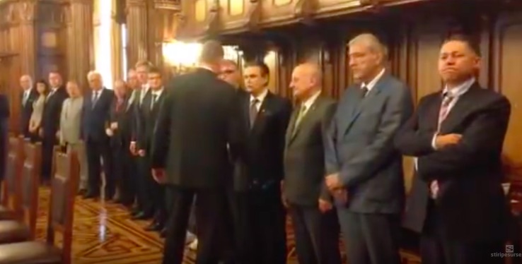 Klaus Iohannis s-a intalnit la Cotroceni cu reprezentanţii mediului de afaceri
