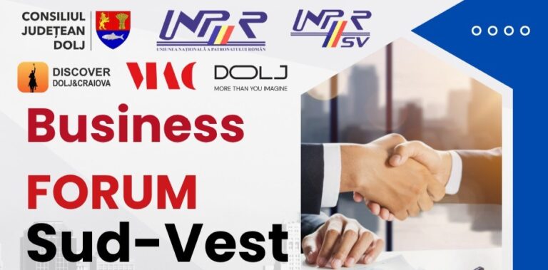 S-a dat startul înscrierilor la Business Forum Sud Vest 2026. Locurile sunt limitate!